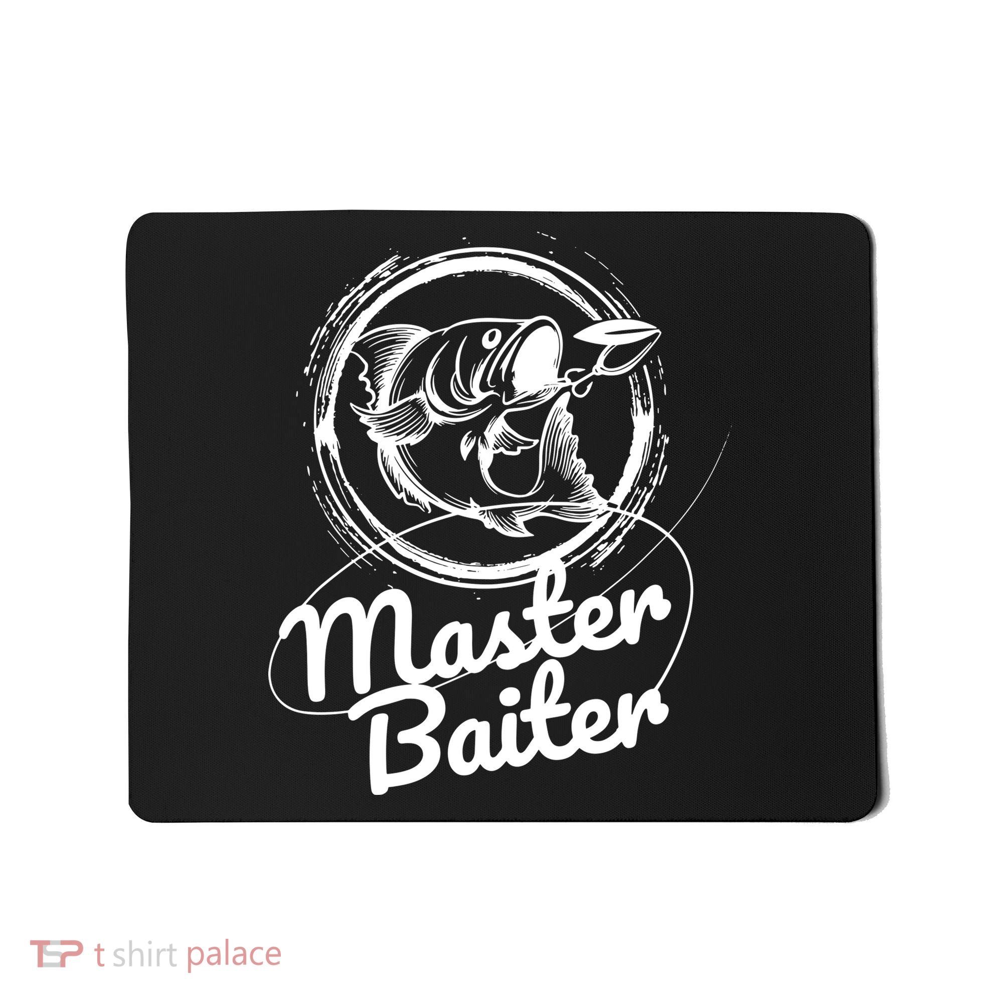 Professional Master Baiter Retro American Flag Funny Fishing Mousepad