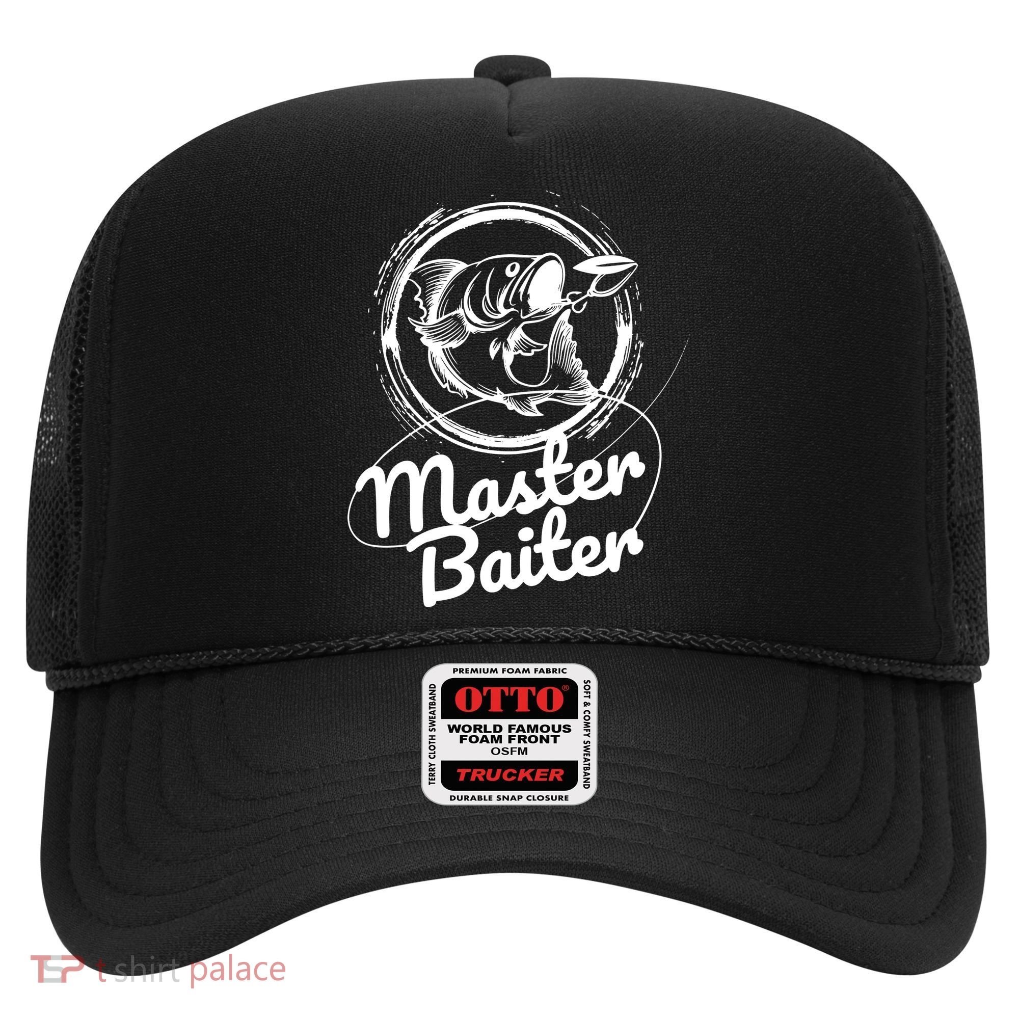 Professional Master Baiter Retro American Flag Funny Fishing Hat