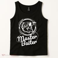 Professional Master Baiter Retro American Flag Funny Fishing Tank Top thumb 2
