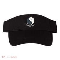 Purrfect Match Balance Cats Cute Kawaii Art Visor thumb 0
