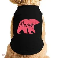 Pink Mama Bear Doggie Tank thumb 0
