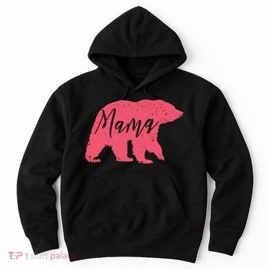 Pink Mama Bear Hoodie