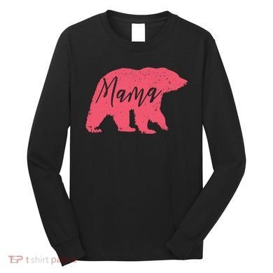 Pink Mama Bear Long Sleeve Shirt