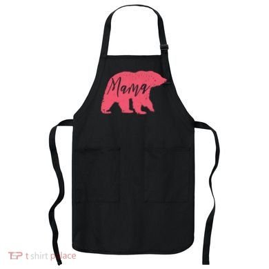 Pink Mama Bear Apron