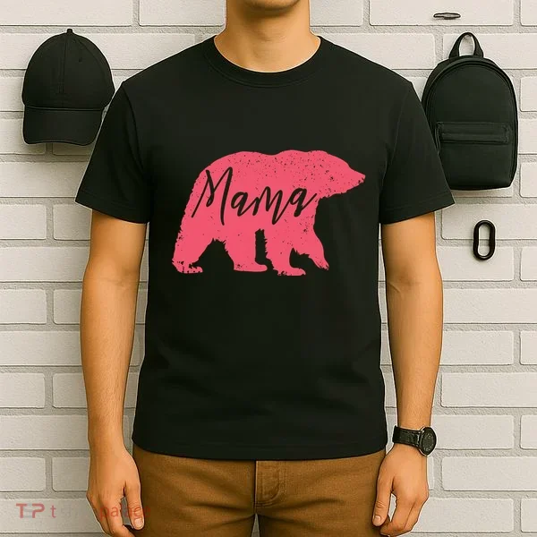Pink Mama Bear T-Shirt