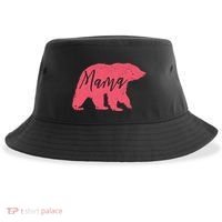 Pink Mama Bear Sustainable Bucket Hat thumb 0