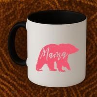 Pink Mama Bear Coffee Mug thumb 2