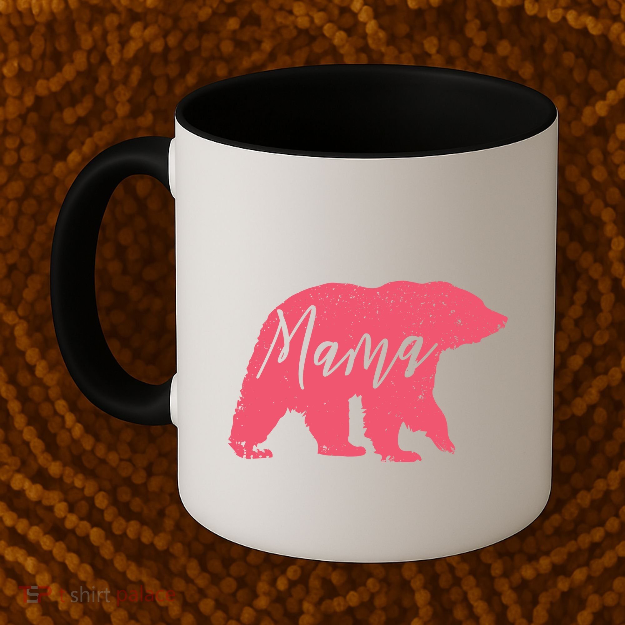 Pink Mama Bear Coffee Mug