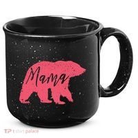 Pink Mama Bear 15oz Campfire Ceramic Mug thumb 0