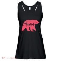 Pink Mama Bear Ladies Essential Flowy Tank thumb 0