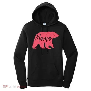 Pink Mama Bear Women's Hoodie