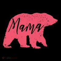 Pink Mama Bear Women's Hoodie thumb 2