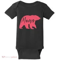 Pink Mama Bear Baby Bodysuit thumb 0