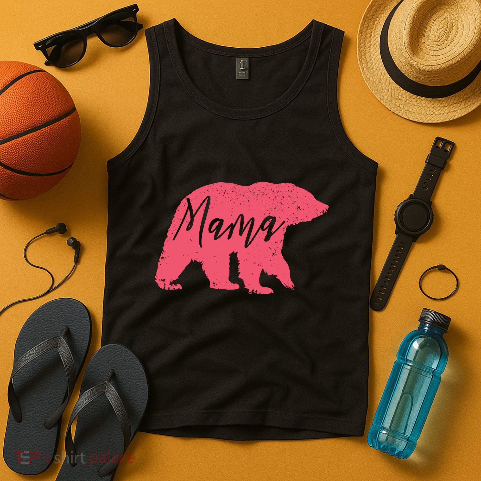 Pink Mama Bear Tank Top