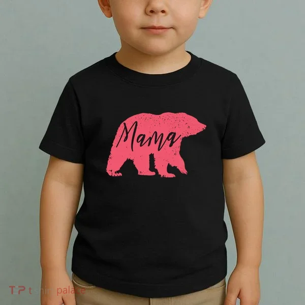 Pink Mama Bear Toddler T-Shirt