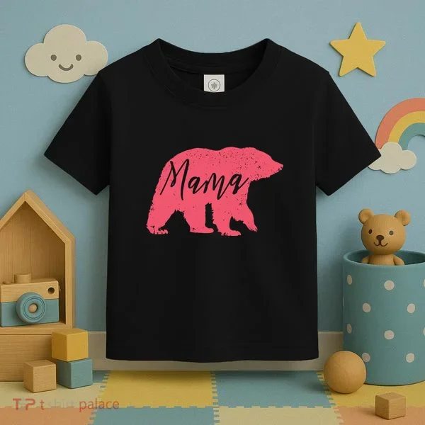 Pink Mama Bear Toddler T-Shirt