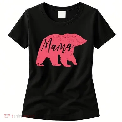 Pink Mama Bear Women's T-Shirt