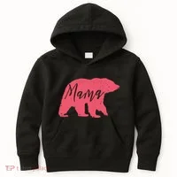 Pink Mama Bear Kids Hoodie thumb 0