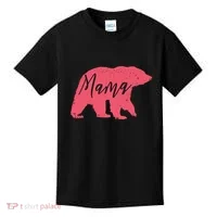 Pink Mama Bear Kids T-Shirt thumb 0