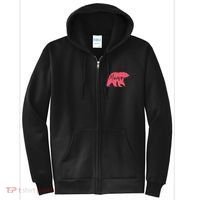Pink Mama Bear Full Zip Hoodie thumb 0