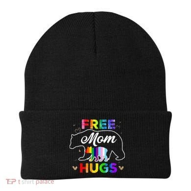 Pride Mama Bear Free Mom Hugs Beanie