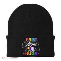 Pride Mama Bear Free Mom Hugs Beanie thumb 0