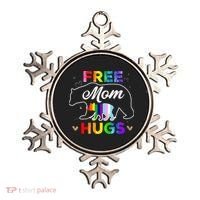 Pride Mama Bear Free Mom Hugs Ornament thumb 0