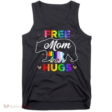 Pride Mama Bear Free Mom Hugs Tank Top
