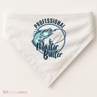 Professional Master Baiter Fishing USA-Made Doggie Bandana thumb 0