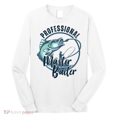 Professional Master Baiter Fishing Long Sleeve Shirt