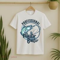 Professional Master Baiter Fishing T-Shirt thumb 2