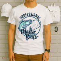 Professional Master Baiter Fishing T-Shirt thumb 6