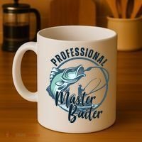 Professional Master Baiter Fishing Coffee Mug thumb 4