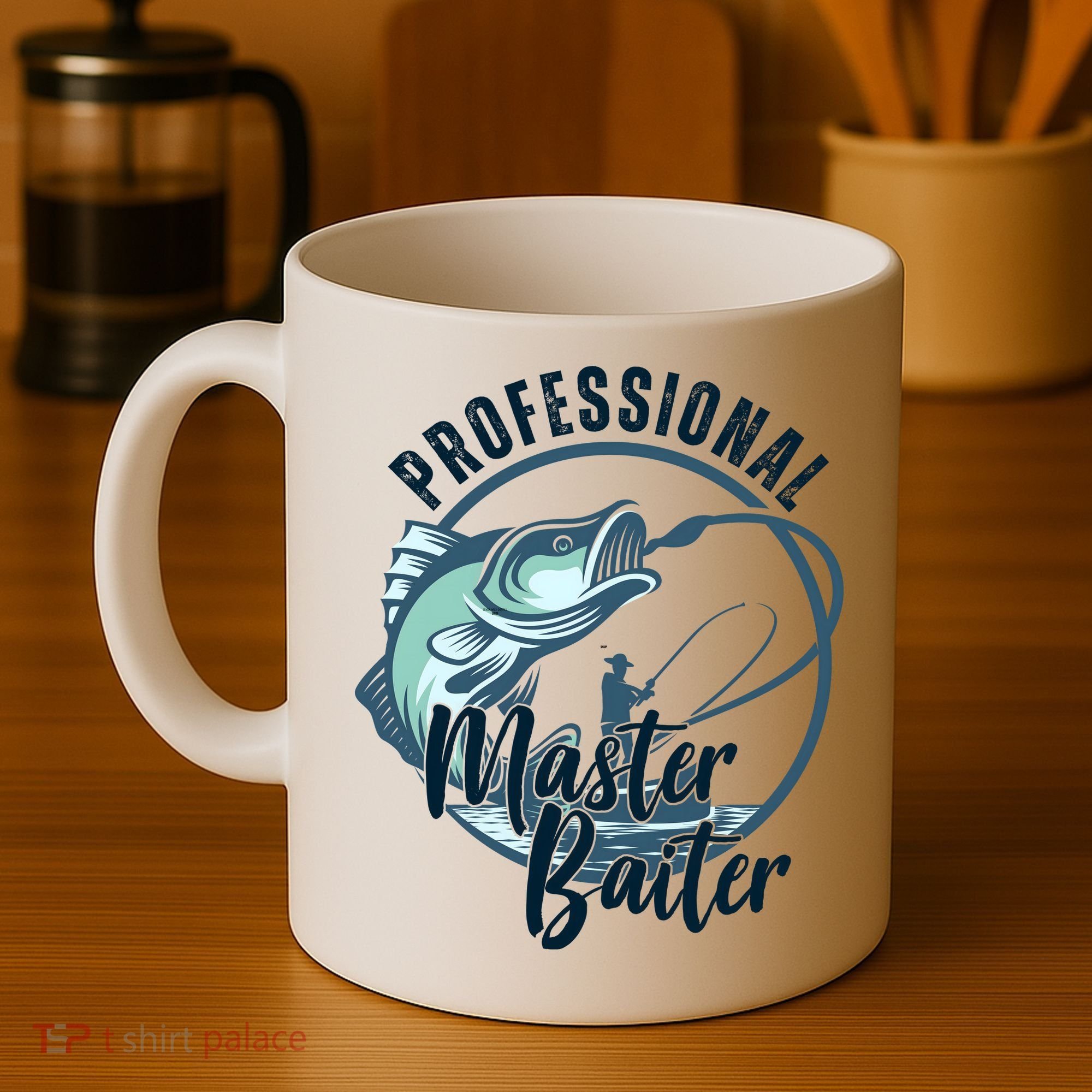 Professional Master Baiter Fishing Coffee Mug