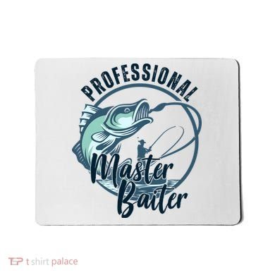 Professional Master Baiter Fishing Mousepad