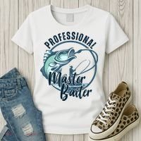 Professional Master Baiter Fishing Women's T-Shirt thumb 3