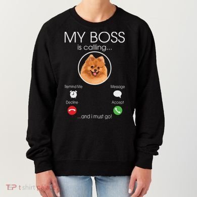 Pomeranian My Boss Women's Sweatshirt