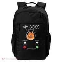 Pomeranian My Boss Backpack thumb 0