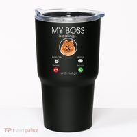 Pomeranian My Boss Tumbler thumb 0