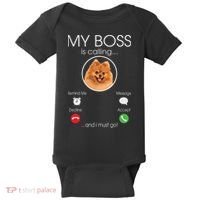 Pomeranian My Boss Baby Bodysuit thumb 0