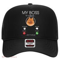 Pomeranian My Boss Hat thumb 0
