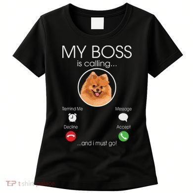 Pomeranian My Boss Women's T-Shirt