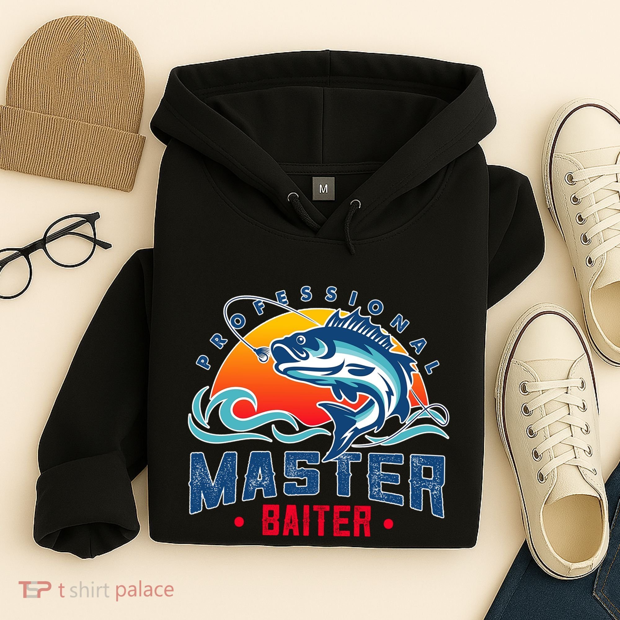 Pro Master Baiter Fishing Gifts Hoodie
