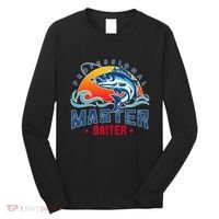 Pro Master Baiter Fishing Gifts Long Sleeve Shirt thumb 0