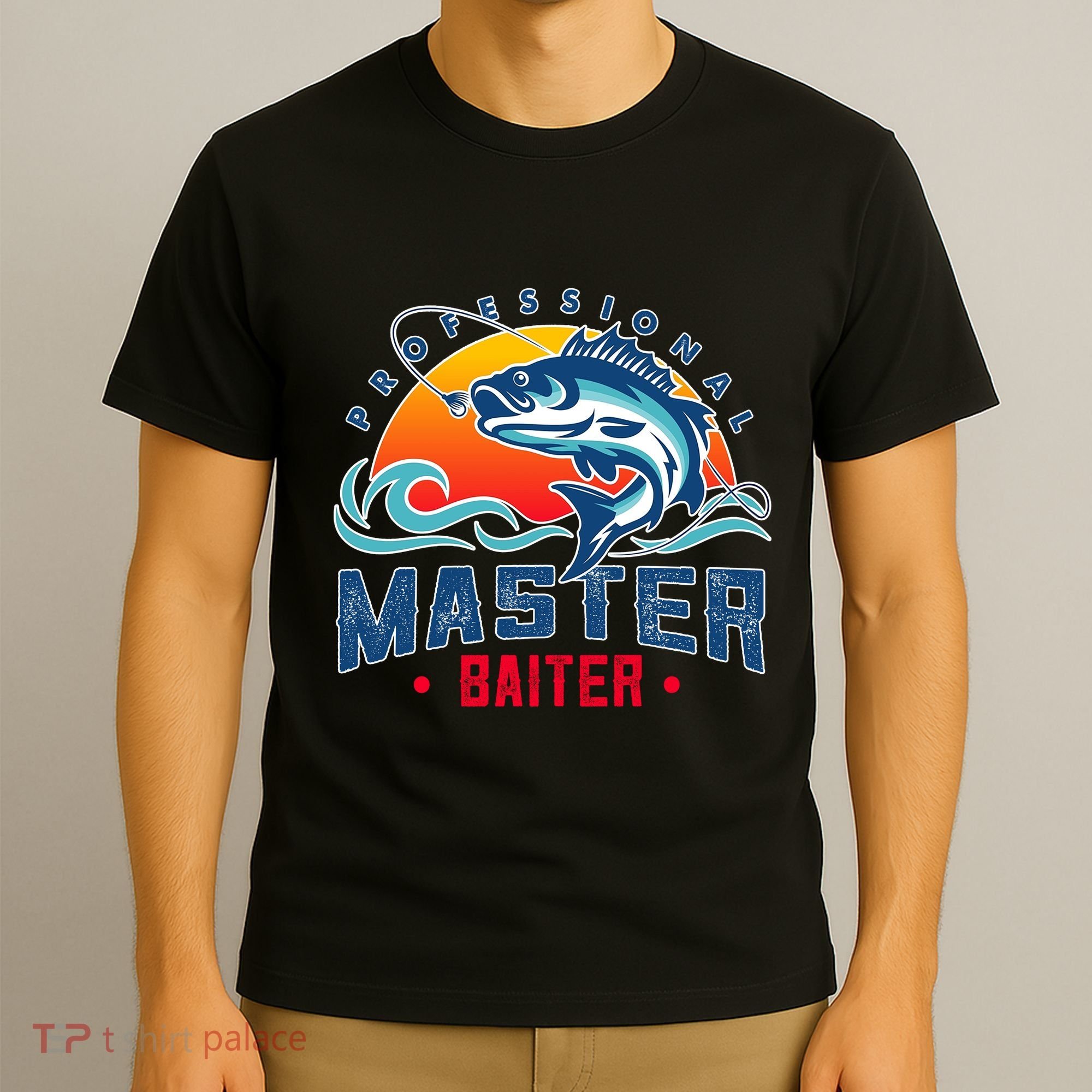 Pro Master Baiter Fishing Gifts T-Shirt