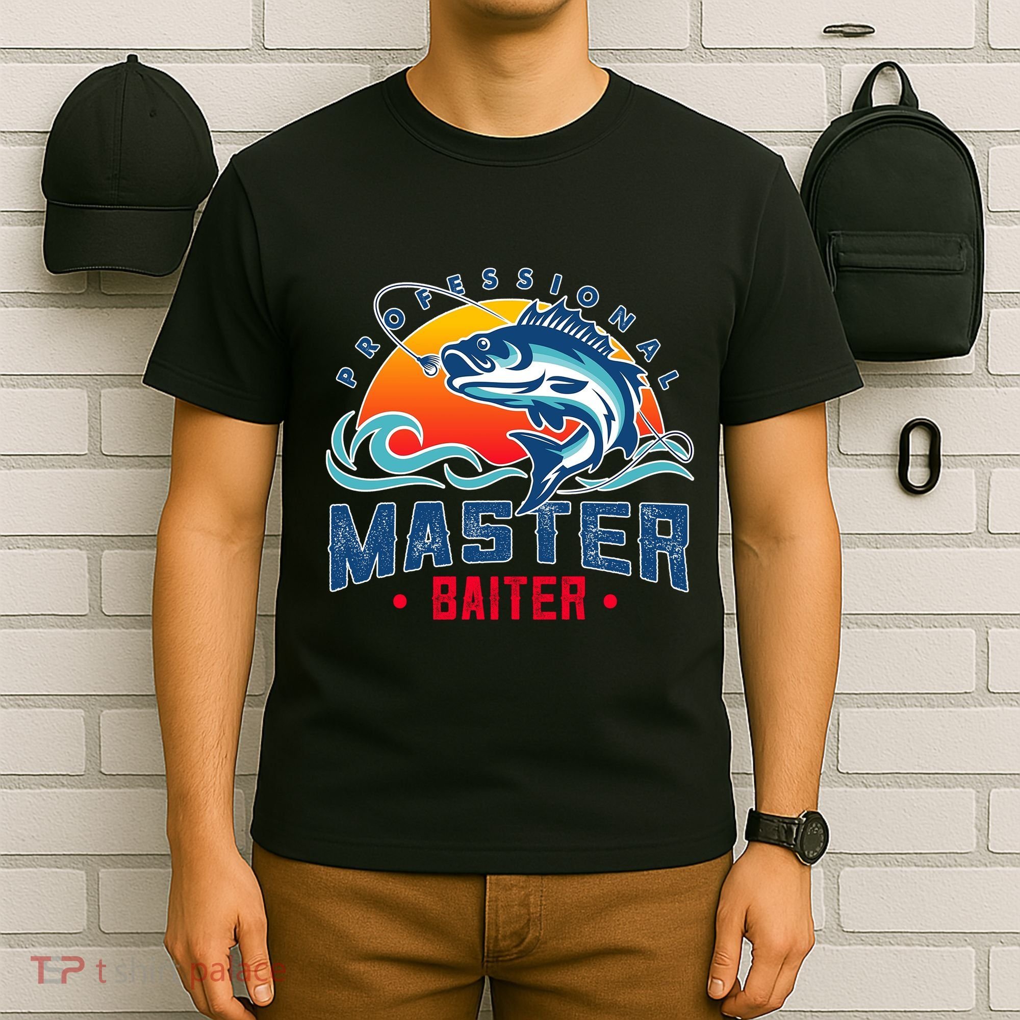 Pro Master Baiter Fishing Gifts T-Shirt