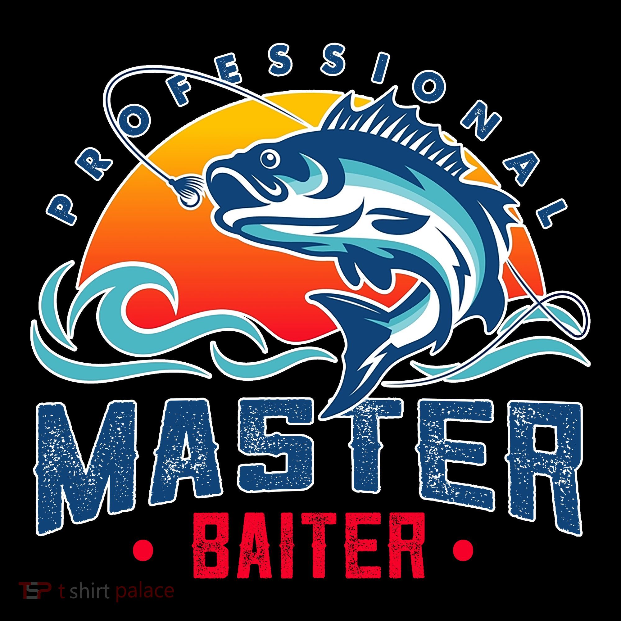 Pro Master Baiter Fishing Gifts T-Shirt
