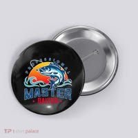 Pro Master Baiter Fishing Gifts Button thumb 0