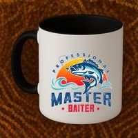 Pro Master Baiter Fishing Gifts Coffee Mug thumb 2