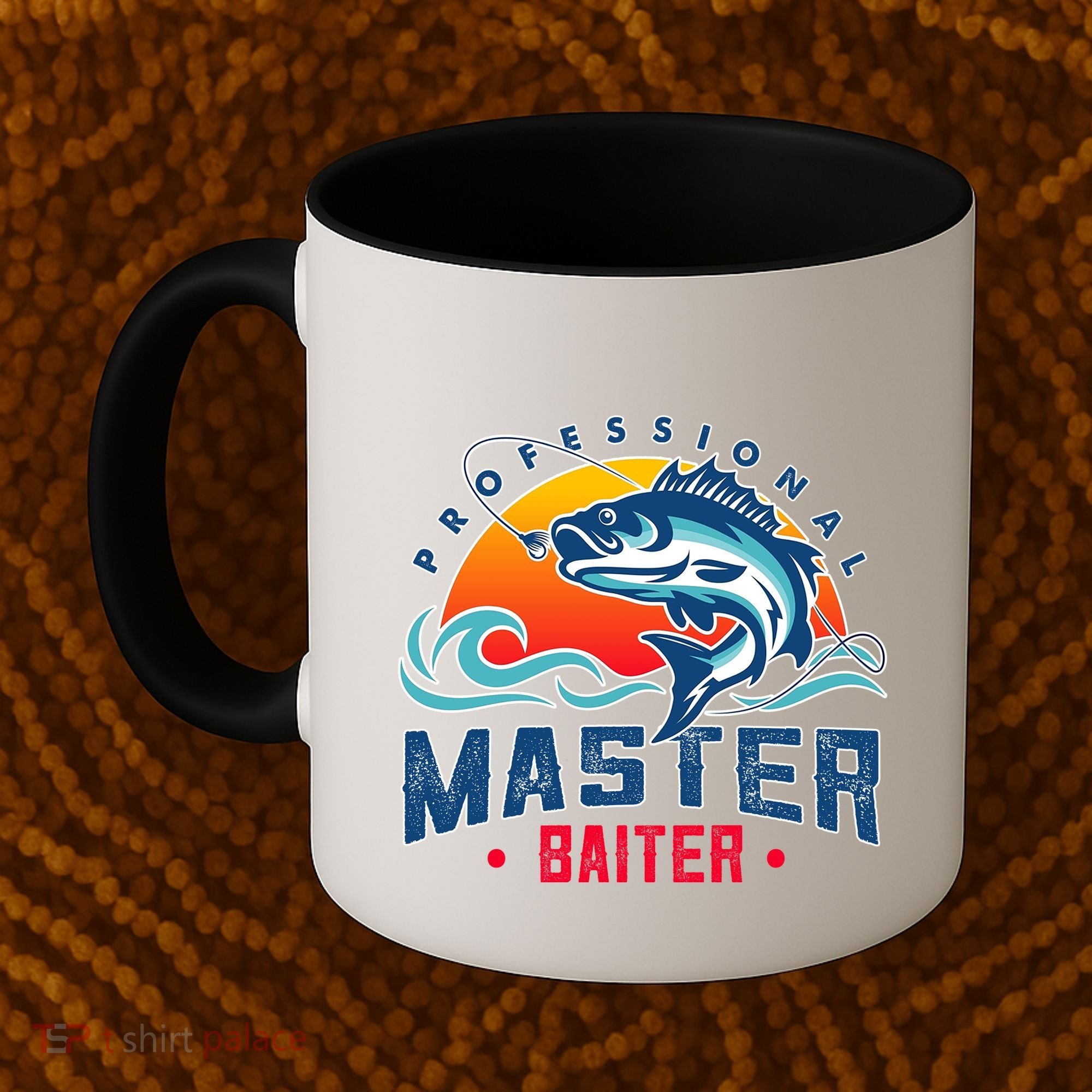 Pro Master Baiter Fishing Gifts Coffee Mug